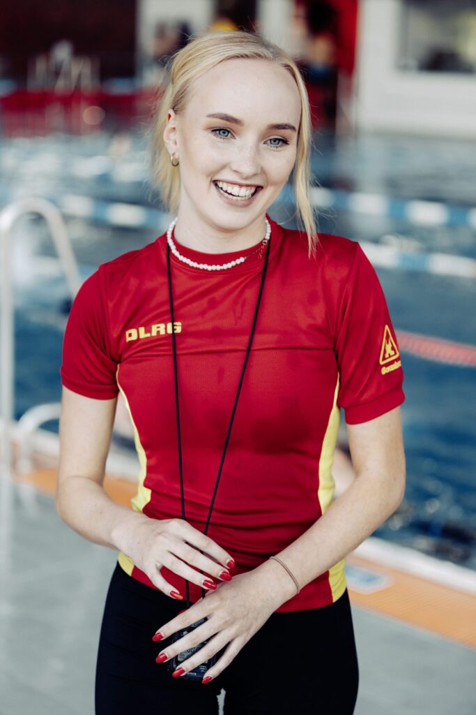Porträt einer Rettungsschwimmerin